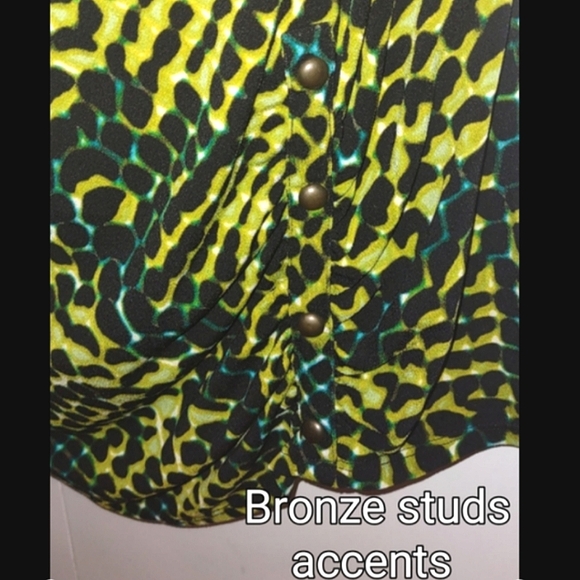 Draping Scoop Neck Sleeveless Worthington Women's Top - Picture 10 of 12